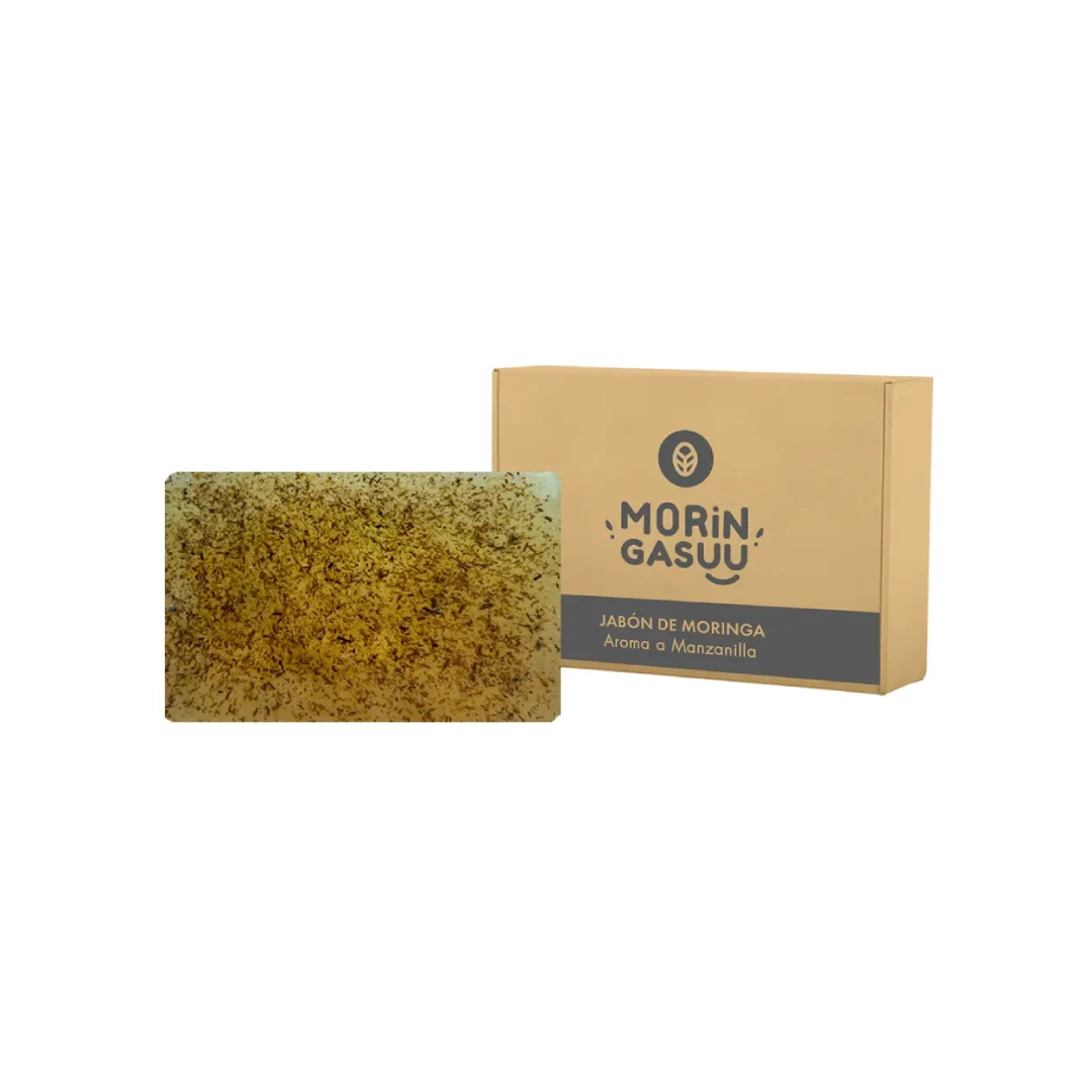 Jabon de moringa aroma manzanilla moringasu